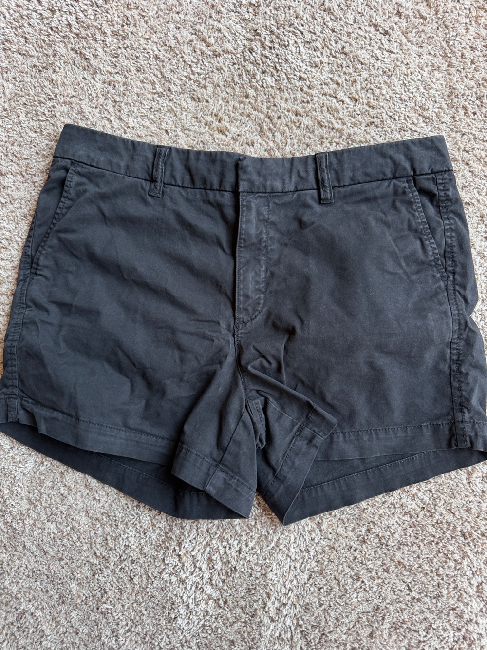 Quince Organic Cotton Chino Shorts, Size 8